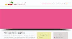 Desktop Screenshot of jaune-cerise.ch